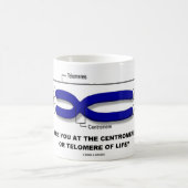あなたまたは生命のTelomereは動原体にありますか。 コーヒーマグカップ (中央)