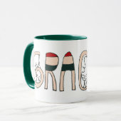 あなたまたはGraciasを感謝していして下さい マグカップ (正面左)