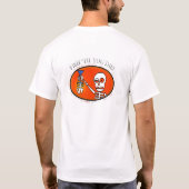 あなたまで魚は「死にます! Tシャツ (裏面)