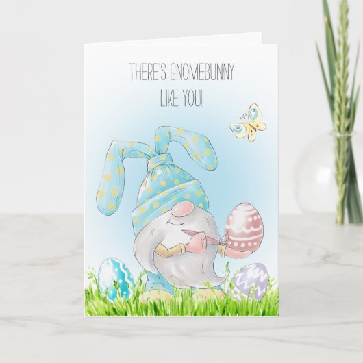 あなたみたいなイースターの小鬼うさぎ カード (正面)