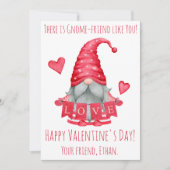 あなたみたいな友達がいてくれてよかった、教室のバレンタインデー シーズンカード (正面)