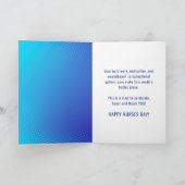 あなたみたいな素晴らしい看護師を称えるカード カード (内部)