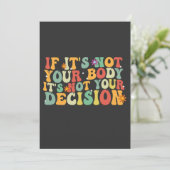 あなたもしの体ではないIt's Your Decision Pro 招待状 (スタンド正面)