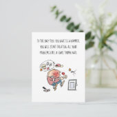 あなたもしの唯一のツールはハンマーアニメです ポストカード (スタンド正面)