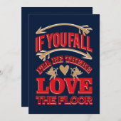 あなたもしの秋私はそこに愛バレンタインデーのギャグ シーズンカード (正面/裏面)