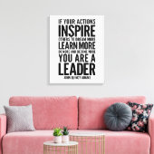 あなたもしの行動インスパイアは、ジョン・クインシー・アダムス キャンバスプリント (インサイチュ (リビング))