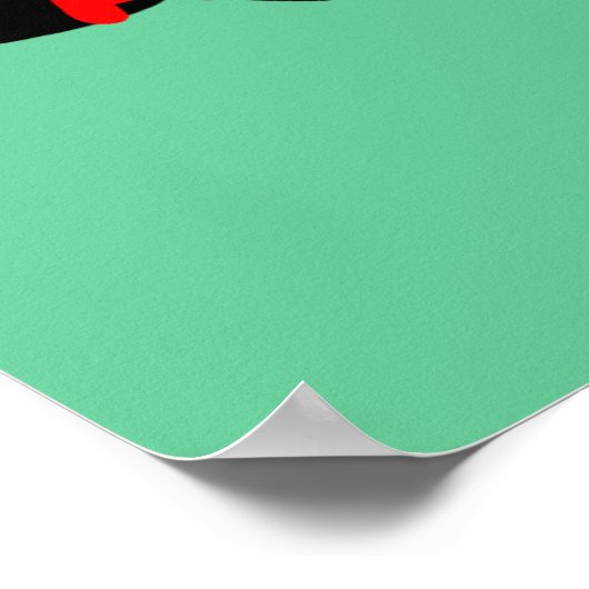 あなたもしはイエスを愛している!誰でも鳴る ポスター (角)