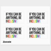 あなたもしは何でもできる 長方形シール (シート)