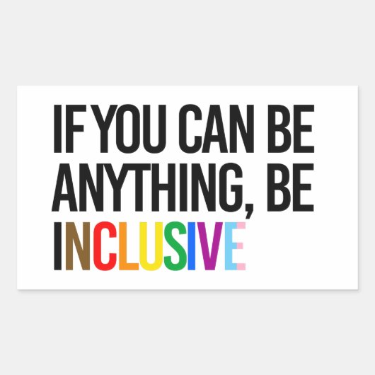 あなたもしは何でもできる 長方形シール (正面)