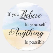 あなたもしは信じ何でも可能だ