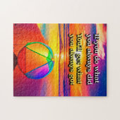 あなたもしは常にしたことを行うオウムスローガン日の出 ジグソーパズル (横)