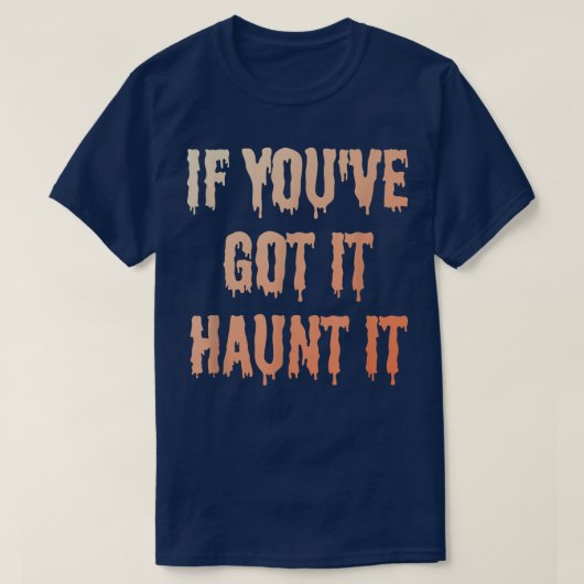 あなたもしは得それを悩まおもしろいしている Tシャツ (デザイン正面)