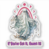 あなたもしは得それを持っている – Halloween シール (正面)