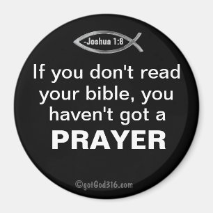 あなたもしは聖書読のgotGod316.comを持っていない マグネット