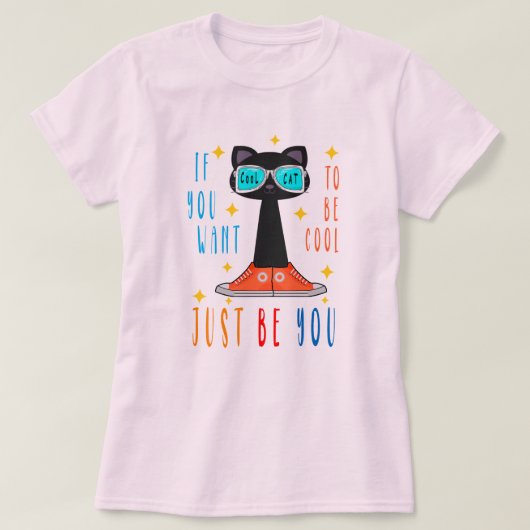 あなたもしは自閉症クールの意識だけになりたい Tシャツ (デザイン正面)