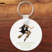 あなたもしは魔女に実在会ったら、私に何と言うだろうか。 キーホルダー (正面)