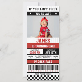 あなたもしは、あなたは最後のレース1st誕生日の最初ではない 招待状