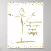 あなたもしは、ダンス引用文の一部にする ポスター (正面)