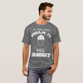 あなたもしはConduit Electrician (2) Tシャツ (正面フル)