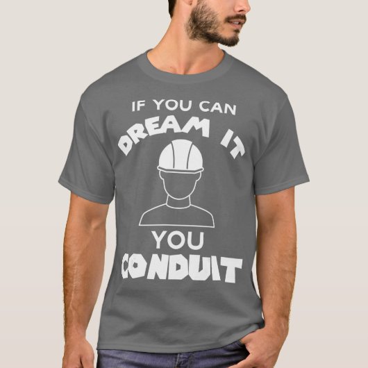 あなたもしはConduit Electrician (2) Tシャツ (正面)