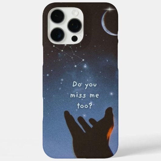 あなたも自分を恋しく思っていますか？ - スターリースカイiPhone/iPadケース Case-Mate iPhoneケース (裏面)