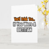 あなたも飲むだろう…栄養士 カード (黄色い花)