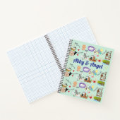 あなたやお子様のための特別な名前 ノートブック (内部)