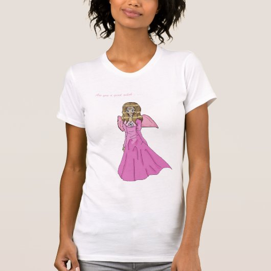 あなたよい魔法使いまたは悪い魔法使いはですか。 Tシャツ (正面)