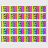 あなたよりもゲイヤー ラッピングペーパー (フラット)