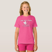 あなたより早く台詞を言える女の子 Tシャツ (正面フル)