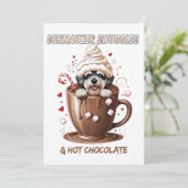 あなたをあたたかな時間に誘う スナウザー ホットココ 招待状 (スタンド正面)