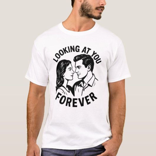 あなたをずっと見つめて Tシャツ (正面)