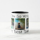 あなたをとても愛している |最高のパパ マグカップ (中央)