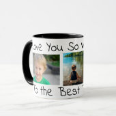 あなたをとても愛している |最高のパパ マグカップ (正面左)