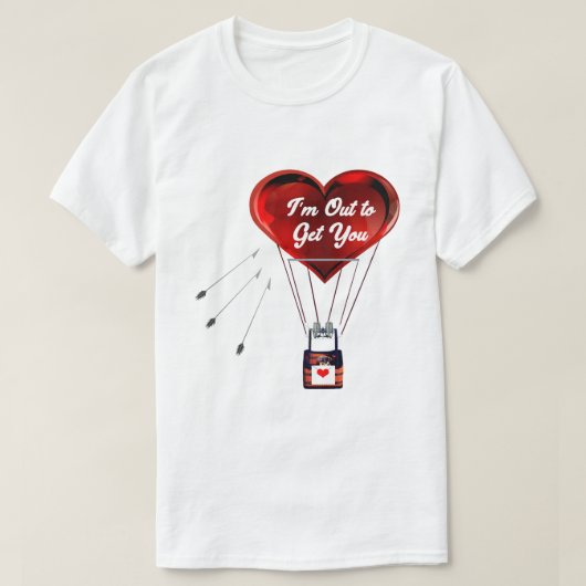 あなたをゲットしてやるTシャツ Tシャツ (デザイン正面)