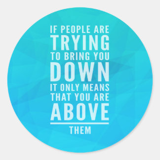 あなたをダウンさせる引用文 ラウンドシール