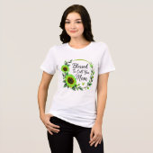 あなたをママと呼べる幸せ トライブレンドＴシャツ (正面全面)