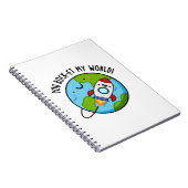 あなたをロケットで世界最高に面白く! ロケットのユーモアたっぷりの世界一周 ノートブック (右側)