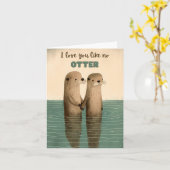 あなたを他の何者よりも愛している カード (黄色い花)