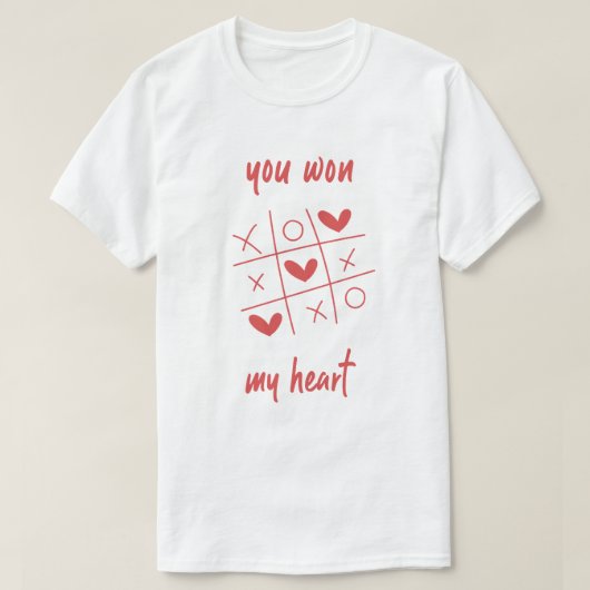 あなたを好きになりました Tシャツ (デザイン正面)