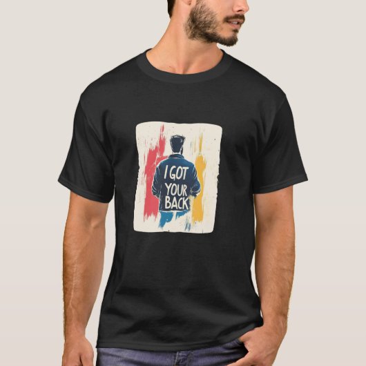 あなたを守るよ スピーチ Tシャツ (正面)