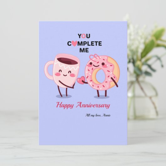 あなたを完成させる記念日カード (スタンド正面)