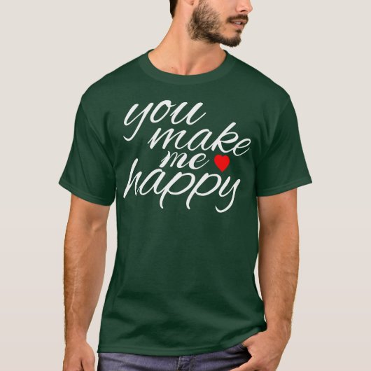 あなたを幸せにしてくれる Tシャツ (正面)