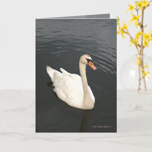 あなたを待っています カード (黄色い花)