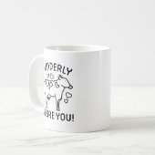 あなたを心から愛しています コーヒーマグカップ (正面左)
