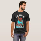 あなたを思うと溶けちゃう Tシャツ (正面フル)