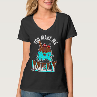 あなたを思うと溶けちゃう Tシャツ