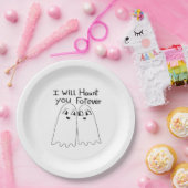 あなたを悩ませ続ける - 死が私たちを引き裂くまで クラシック ペーパープレート (パーティー)