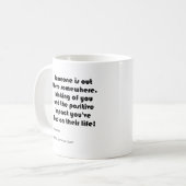 あなたを想う面白いマグカップ コーヒーマグカップ (正面左)