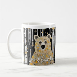 あなたを想う かわいい熊のハグ コーヒーマグカップ